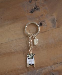 Crazy Plant Lady Key Chain
