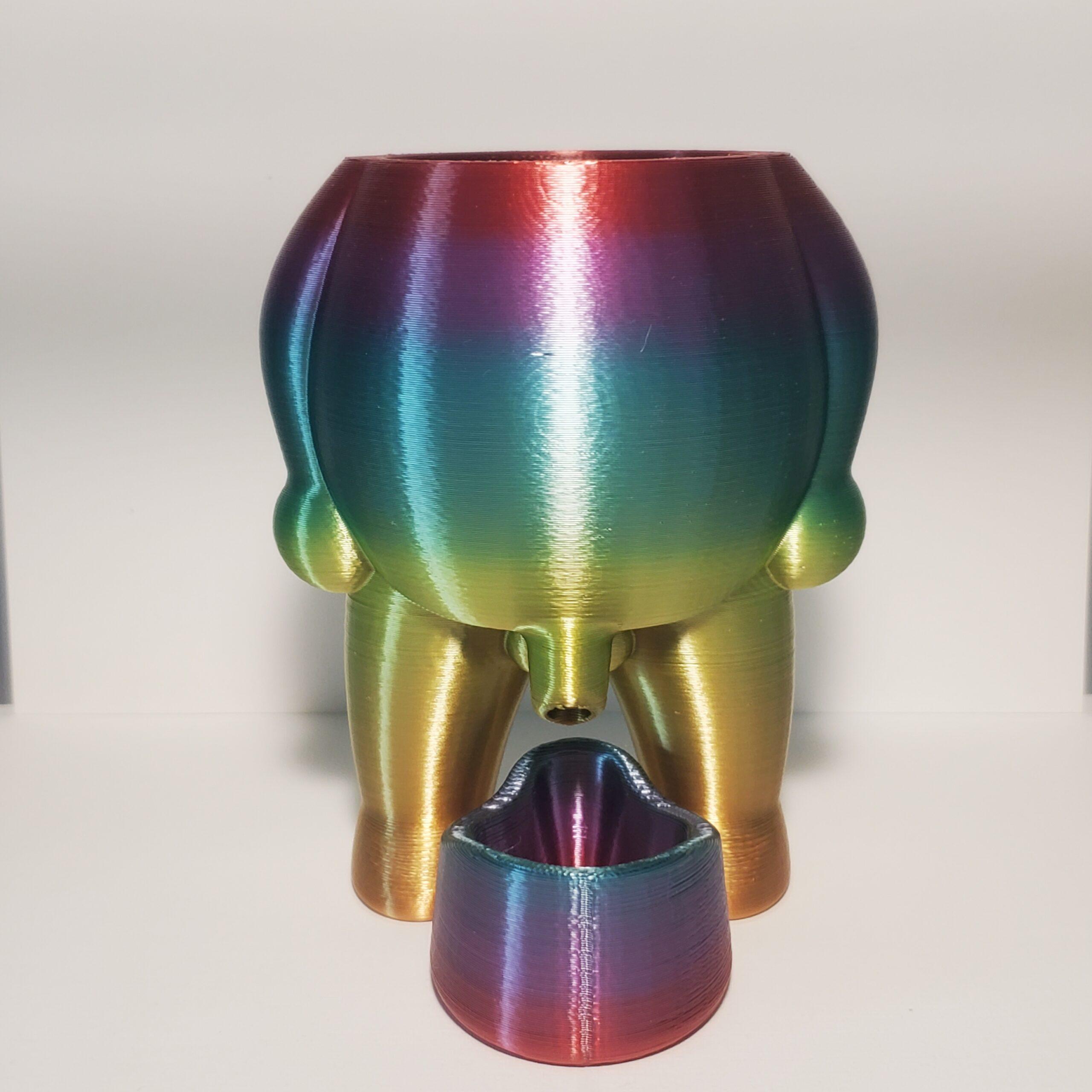 Peen Pot 3D Printed Prop Planter - Image 3
