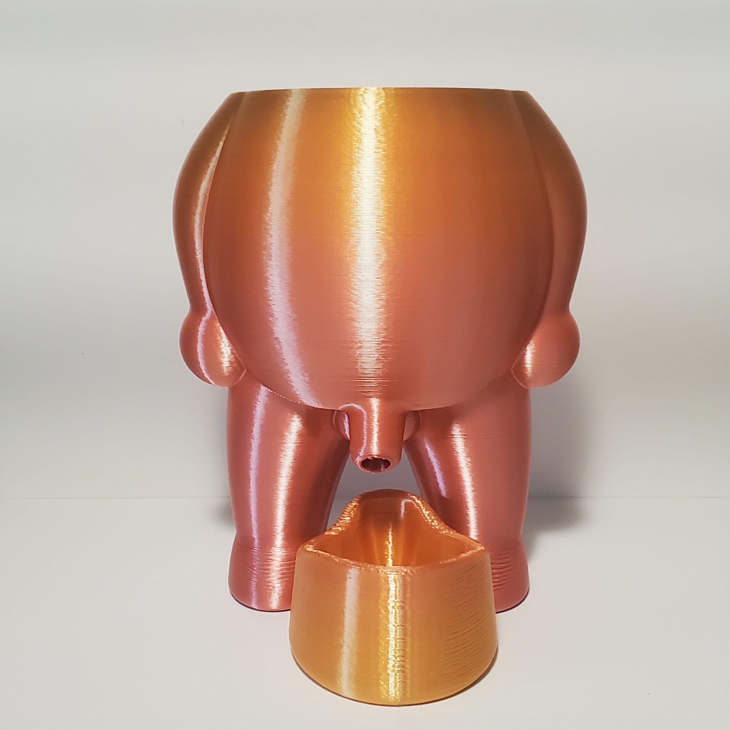 Peen Pot 3D Printed Prop Planter - Image 9