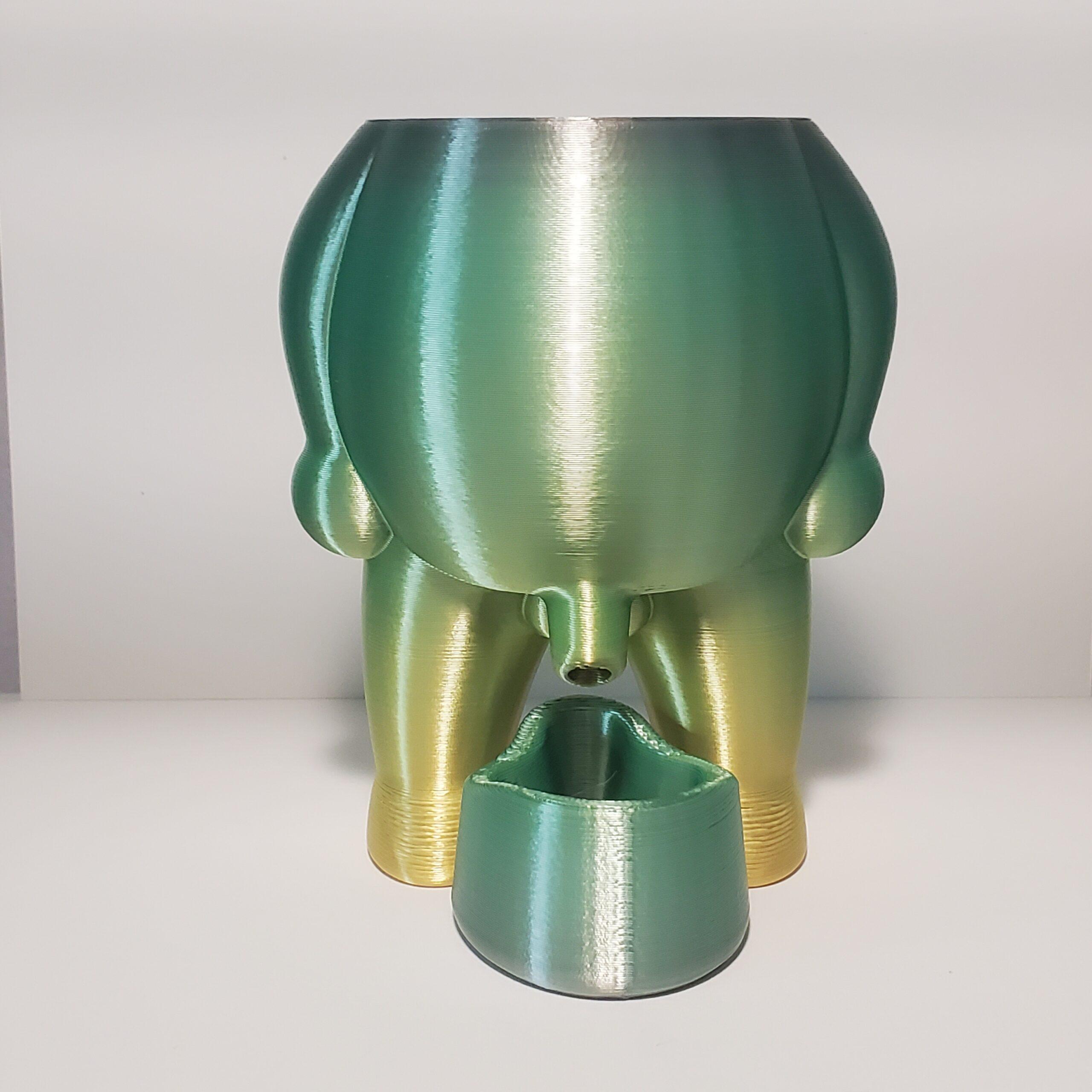 Peen Pot 3D Printed Prop Planter - Image 7