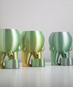 Peen Pot 3D Printed Prop Planter - Image 5