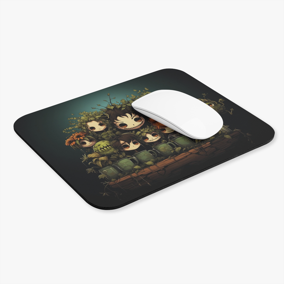 Halloween Plants Mousepad - Image 3