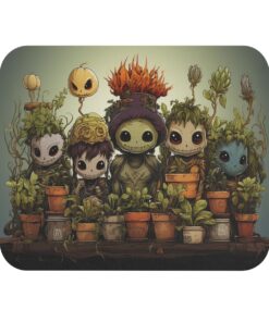 Halloween Plants Mousepad #2