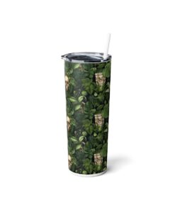 Skulls and Monsteras Tumbler - Image 2