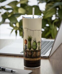Plant Friends Skinny Tumbler - Image 6