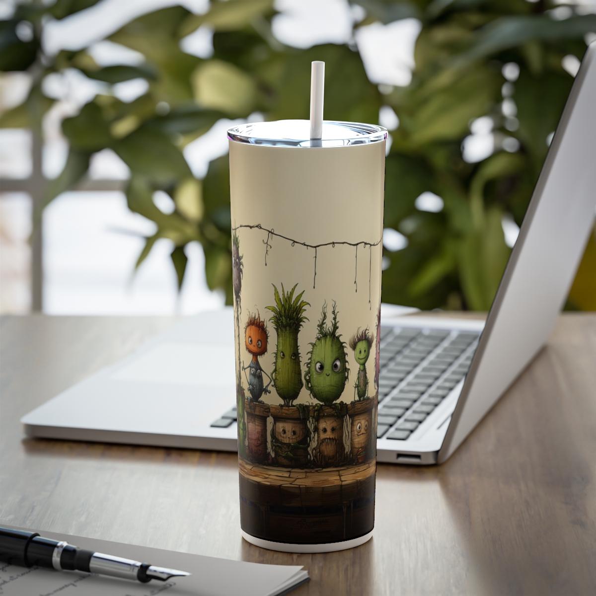 Plant Friends Skinny Tumbler - Image 7
