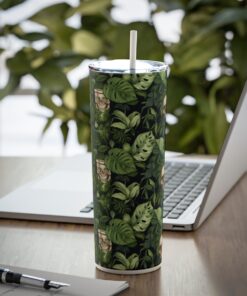 Skulls and Monsteras Tumbler - Image 5
