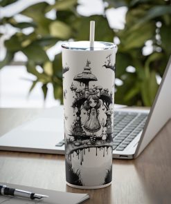 Ali & Bunni, 20oz Steel Skinny Tumbler - Image 6