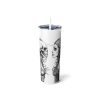 Conversations v2, 20oz Steel Skinny Tumbler