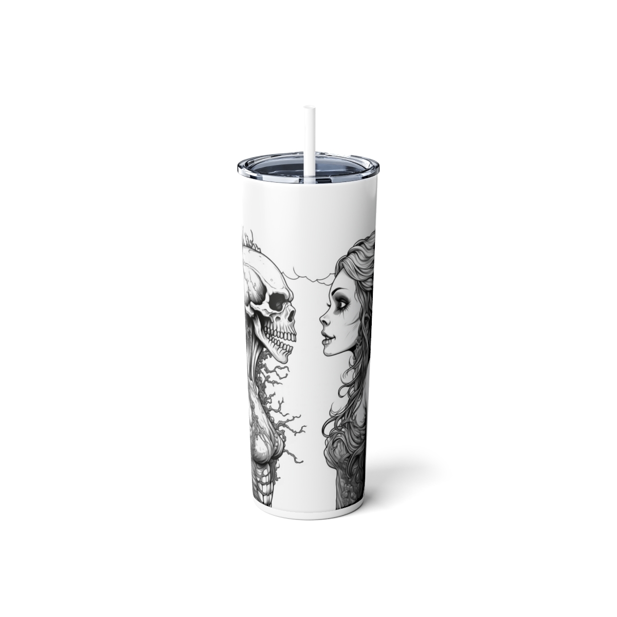 Conversations v2, 20oz Steel Skinny Tumbler