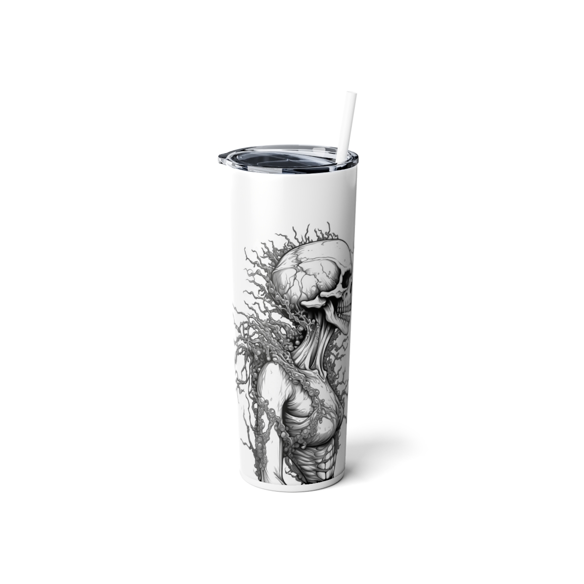 Conversations v2, 20oz Steel Skinny Tumbler - Image 2