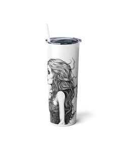Conversations v2, 20oz Steel Skinny Tumbler - Image 3