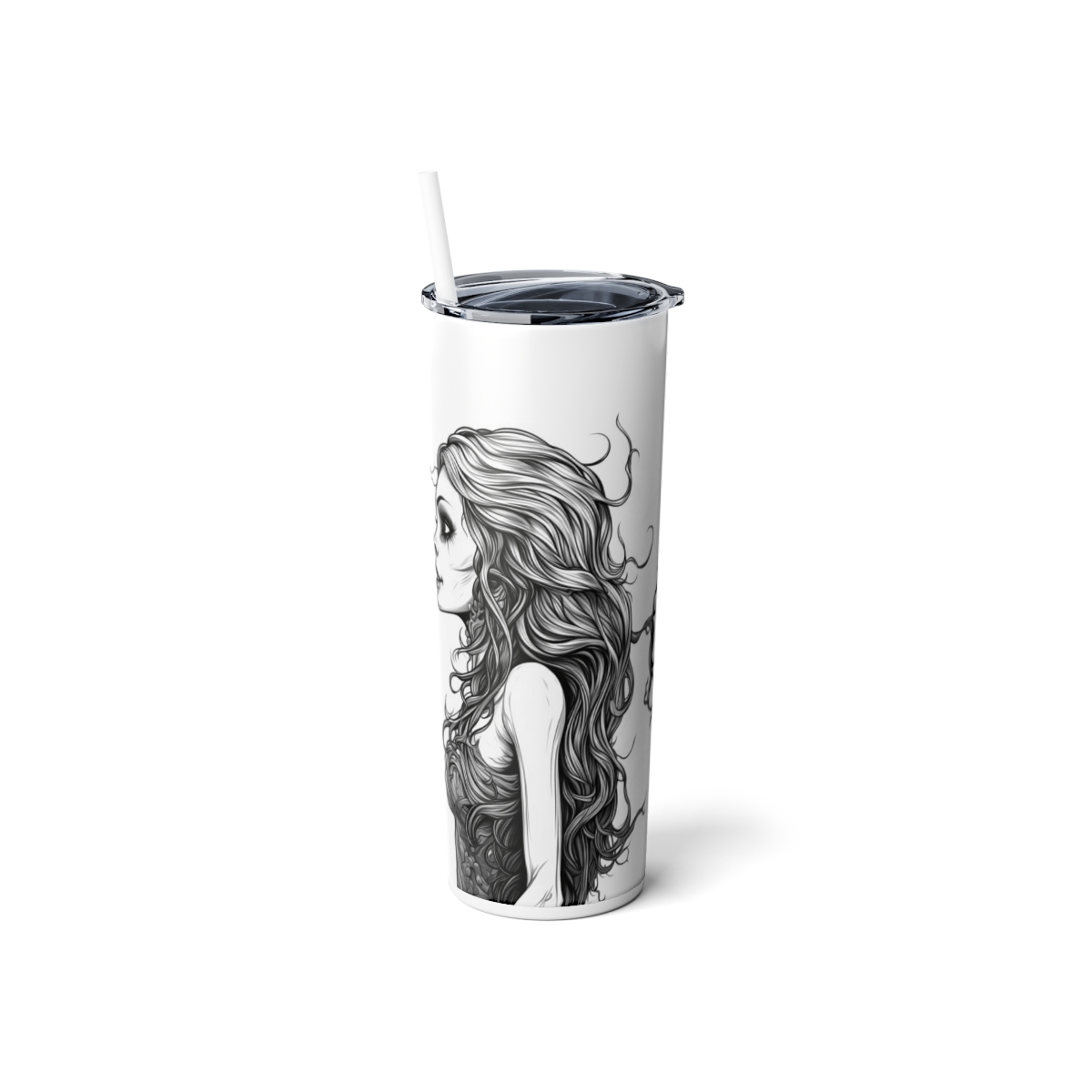 Conversations v2, 20oz Steel Skinny Tumbler - Image 3