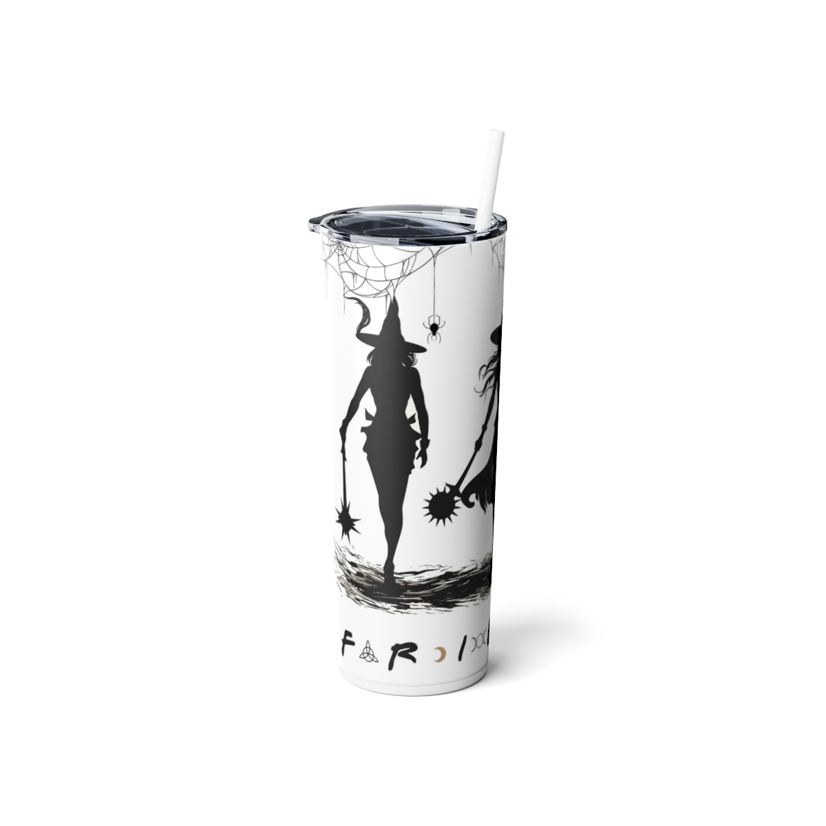 Witchy Friends, 20oz Skinny Steel Tumbler