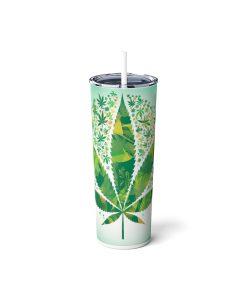 Cannabis Leaf Tumbler