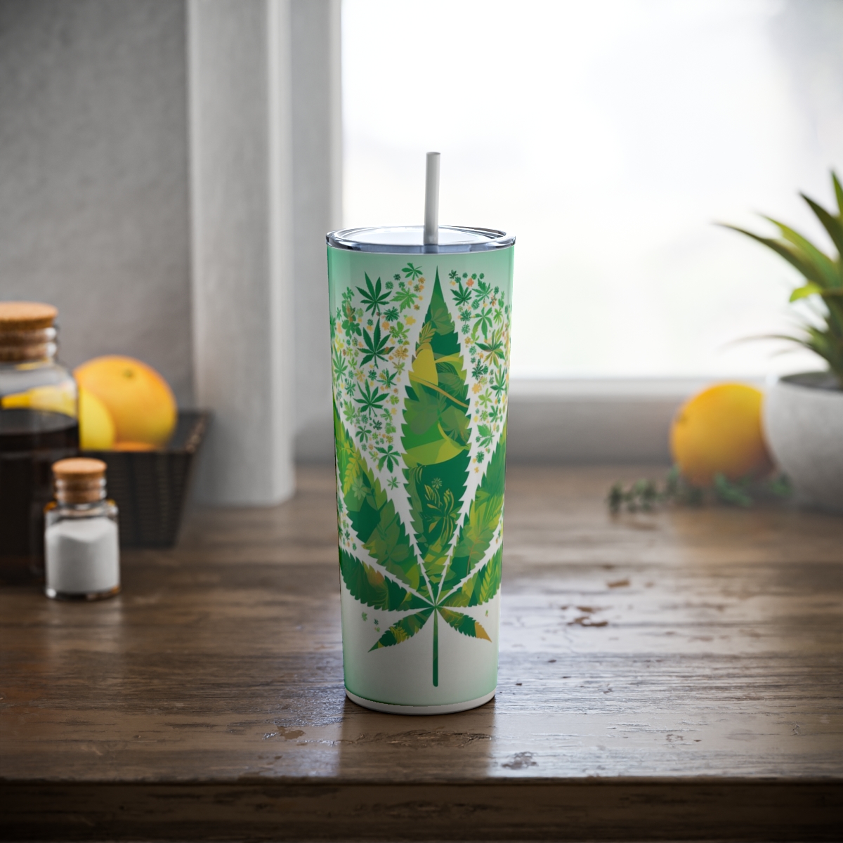 Cannabis Leaf Tumbler - Image 4