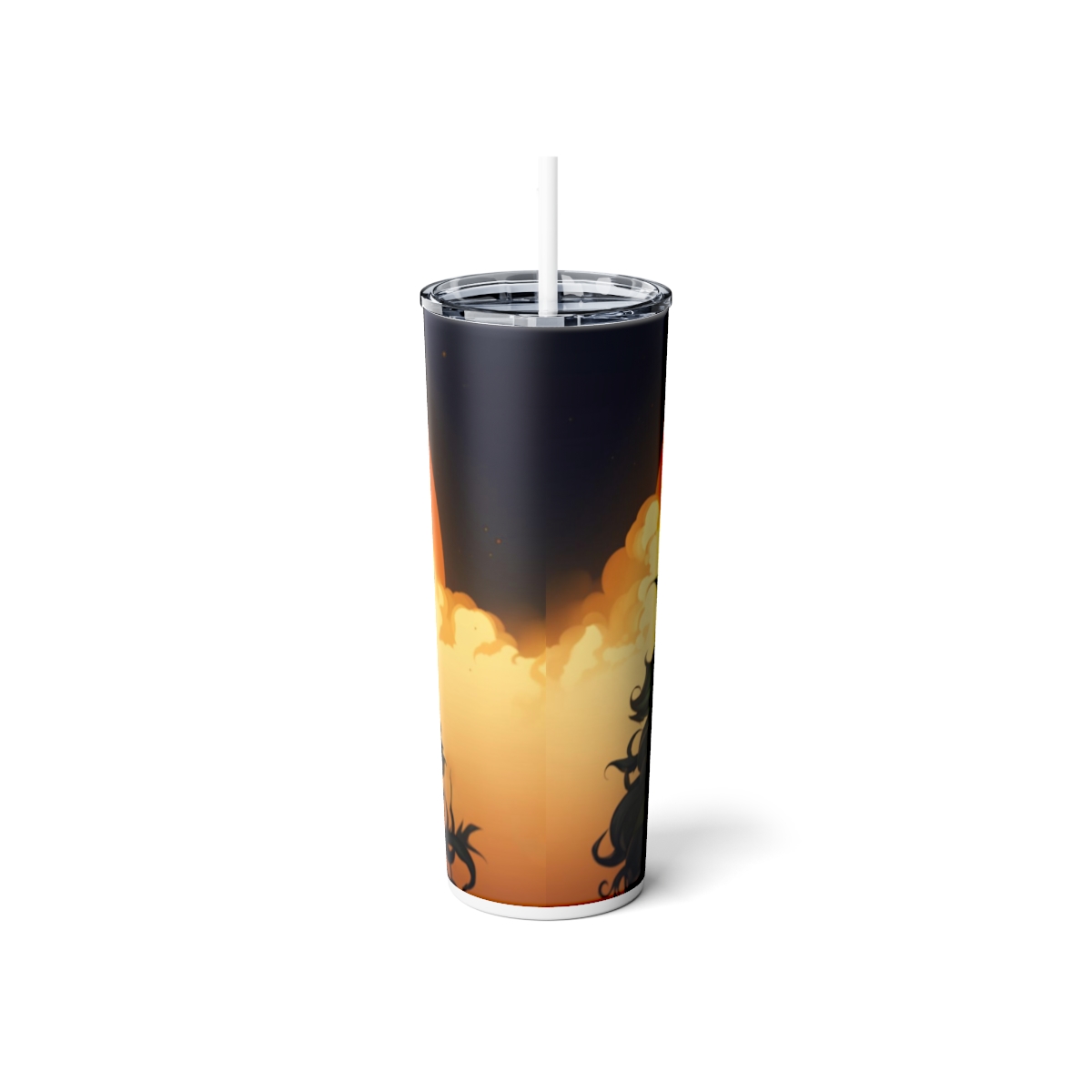 Cannabis Queen v2, 20oz skinny steel Tumbler - Image 4