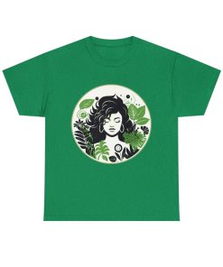 Girl Green v1 Cotton Tee - Image 2