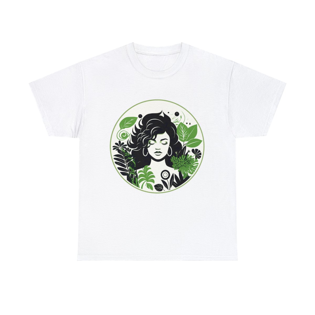 Girl Green v1 Cotton Tee