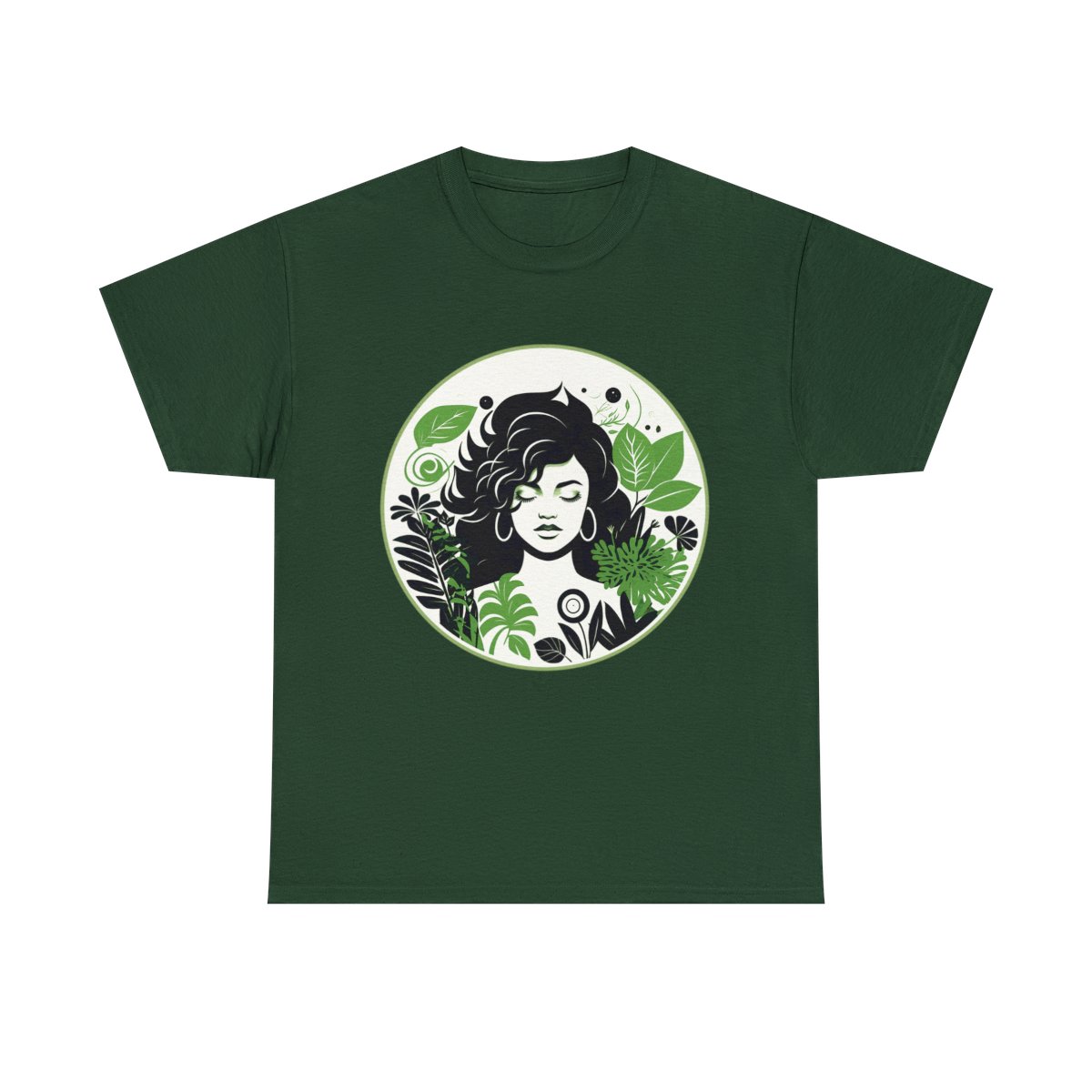Girl Green v1 Cotton Tee - Image 4