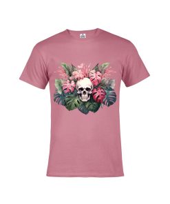 Monstera Skull Cotton Tee