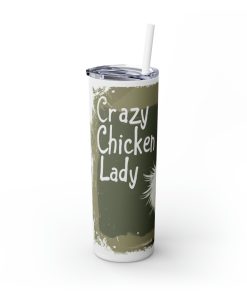 Crazy Chicken Lady Tumbler – 20oz Insulated Stainless Steel