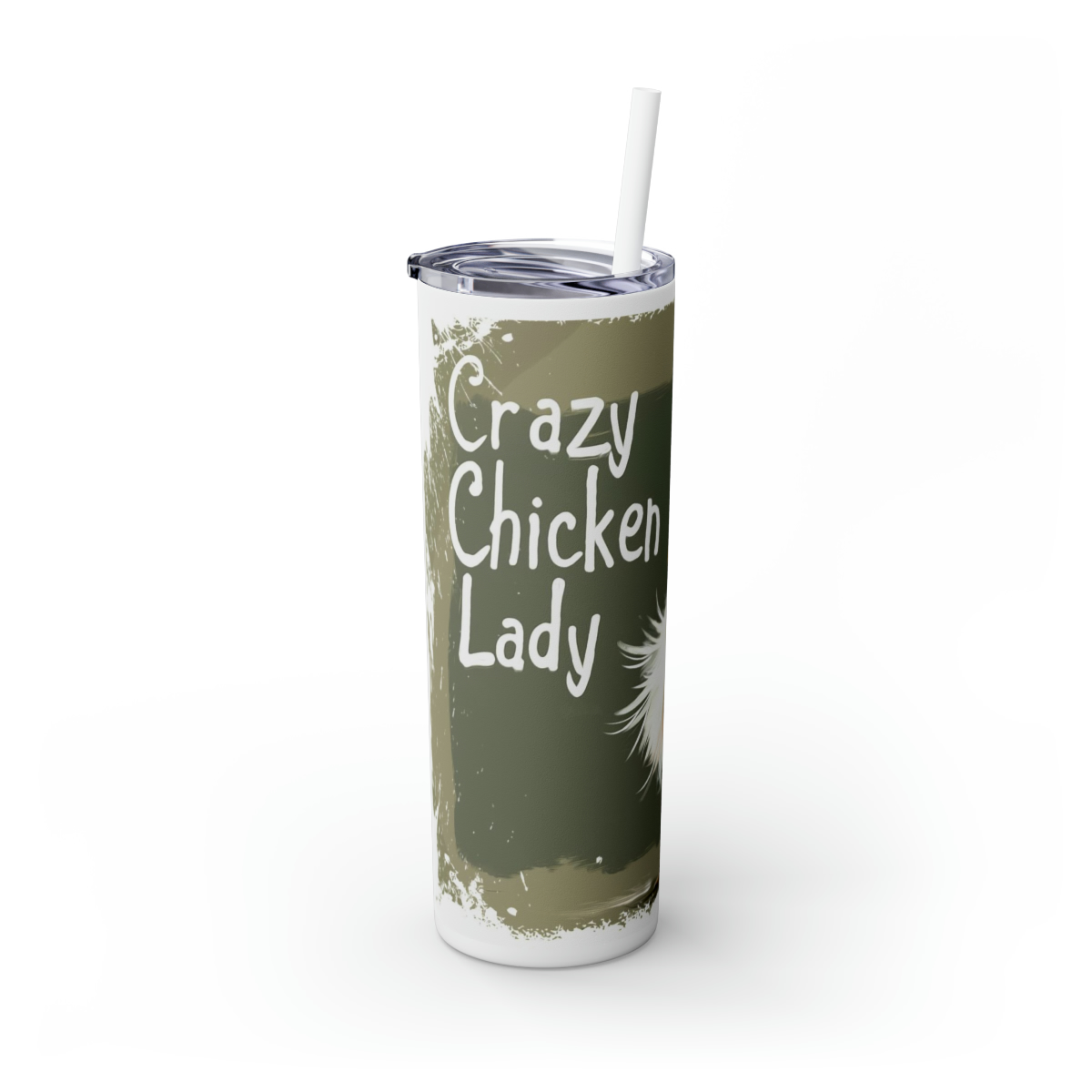 Crazy Chicken Lady Tumbler – 20oz Insulated Stainless Steel
