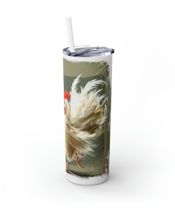 Crazy Chicken Lady Tumbler – 20oz Insulated Stainless Steel - Image 4