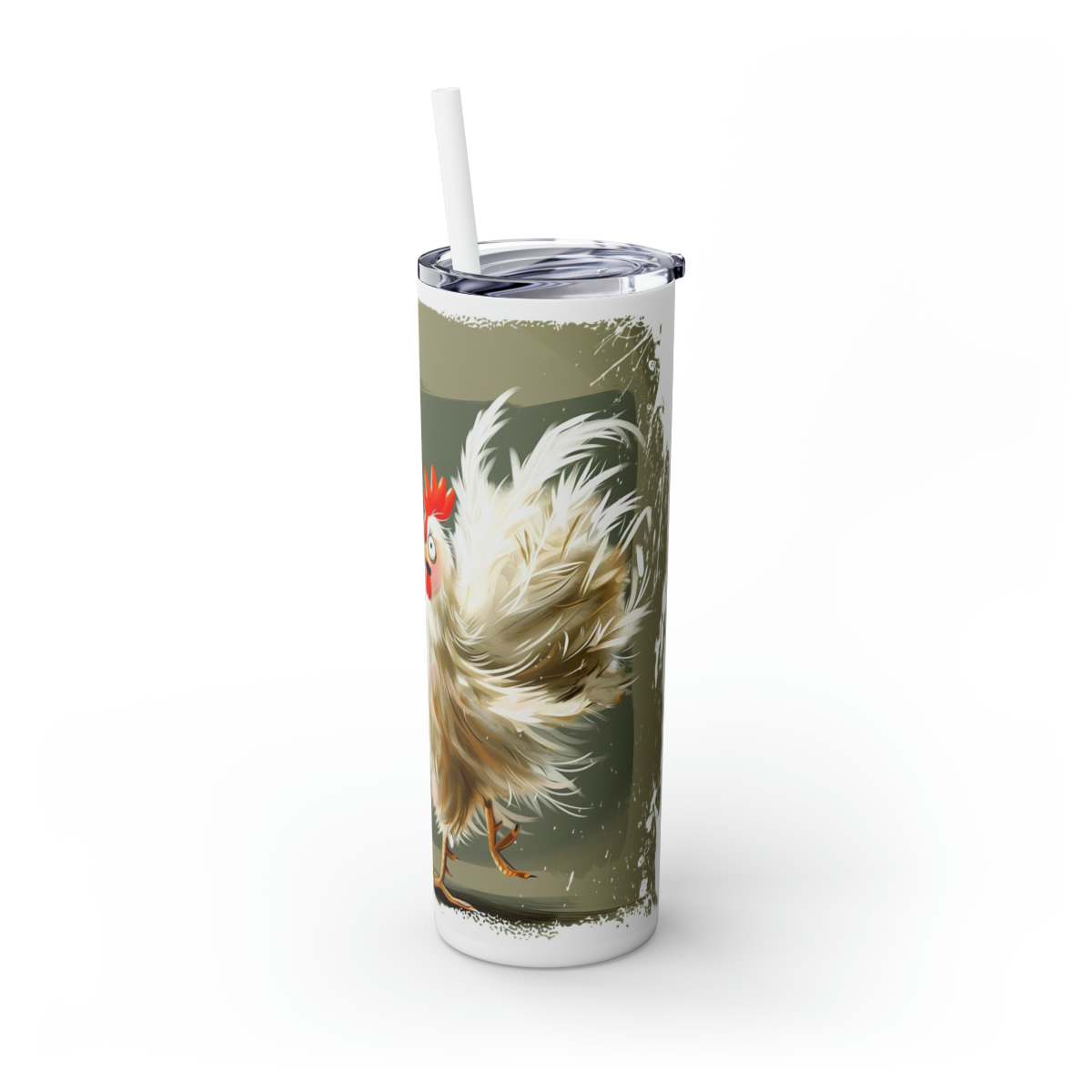 Crazy Chicken Lady Tumbler – 20oz Insulated Stainless Steel - Image 4