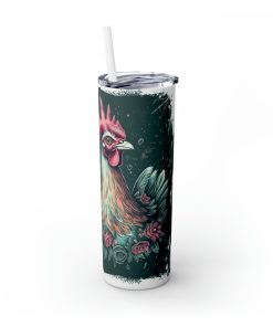 Crazy Chicken Lady Tumbler – 20oz Insulated Stainless Steel - Image 8