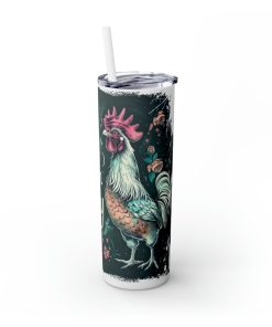Crazy Chicken Lady Tumbler – 20oz Insulated Stainless Steel - Image 12