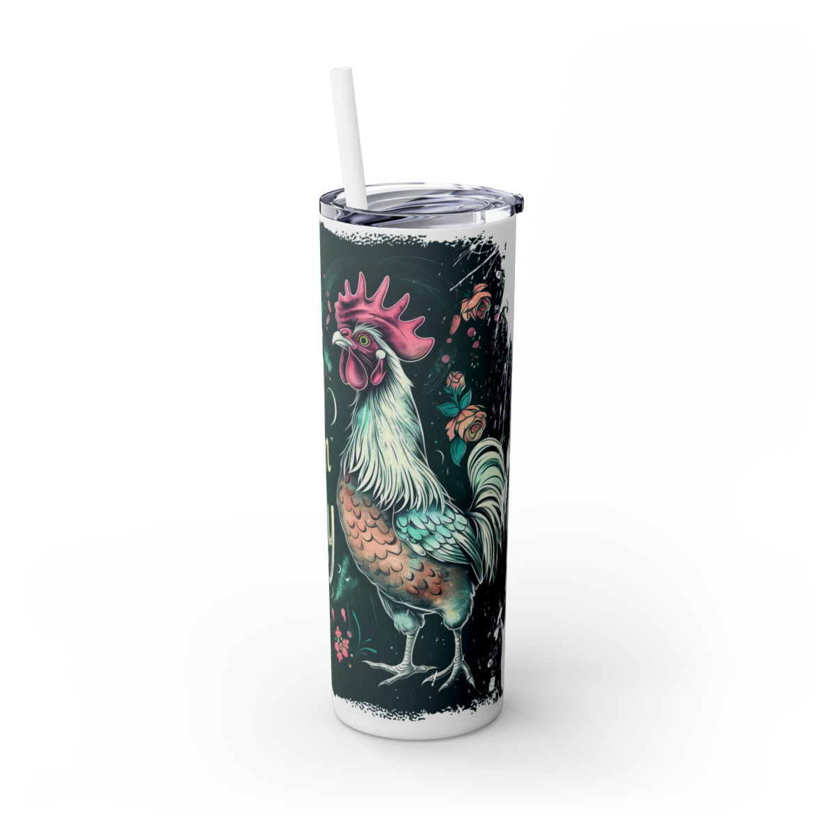 Crazy Chicken Lady Tumbler – 20oz Insulated Stainless Steel - Image 12